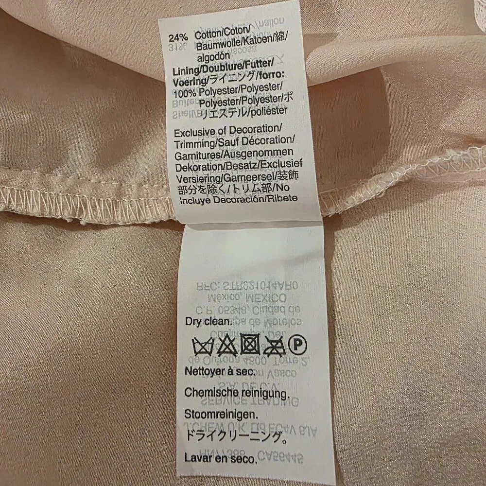J. Crew Ruffle Neck Lace Tank Top Sz PXS